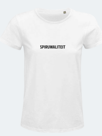 T-shirt bedrukt SPIRUWALITEIT