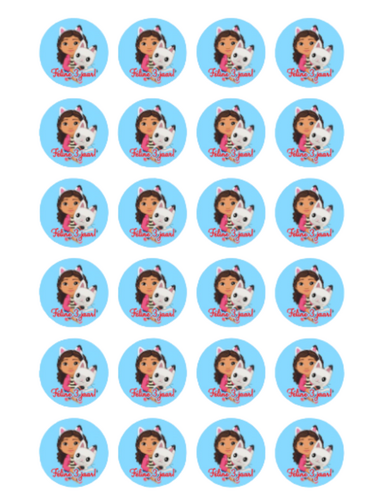 Sluitsticker Gaby cat